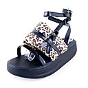 Fabric Upper Wedge Heel Slingbacks With Buckle Honeymoon Shoes More Colors Available