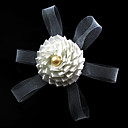 Gorgeous Satin With Imitation Pearl Wedding Bridal Headpiece/ Headband (0498-LM055)