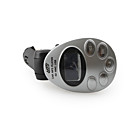 1.0 LCD coche mp3 usb sd mmc reproductor Transmisor FM con control remoto