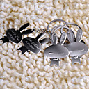 Personalized Key Ring - Cartoon Rabbit (set of 6 pairs)