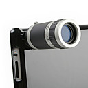 2 protectores de los ojos caso alcance - 6x zoom óptico de cámara telescópica con la espalda caso protector para cubrir ipad 2