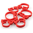 Round Cliping Designed Cord Ring Plastic Clamp for Cable