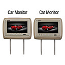 9 Inch TFT LCD Screen Car Headrest Monitor (1 Pair)