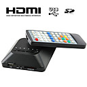 HD Mini Multi-Media Player for TV, Supporting USB, SD Card and HDD, HDMI Output
