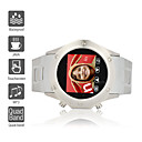 1,4 pulgadas reloj teléfono celular (cuatribanda, resistente al agua, java, mp3 mp4)