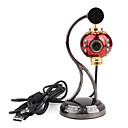 Novelty Lantern-shaped Webcam with Light   Microphone Grey