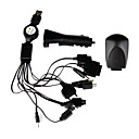 10 en 1 USB multi-cargador con adaptador para cable / iphone / ipod / ipad samsung / lg / Nokia / Sony Ericsson / Motorola / psp