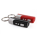 Mini LCD Flashlight-Style Digital Projection Keychain Clock Random Ship