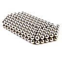 4.7~4.9mm Neodymium NIB Magnet Spheres with Steel Case - Black (216-Piece Pack)