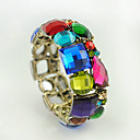 électro <strong>bracelet</strong> plaqué joyau coloré couleur aléatoire 
