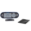 LCD Solar Thermometer Hygrometer in Car/Room