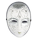 Halloween Men`s Paper Pulp Colored Drawing Mask