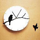 Bird Acrylic Mute Wall Clock