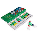 12 Colors Acrylic Paints Tube Box Set for Nail Art