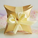 Pearl Pillow Favor Box with Ribbonset of 6 pairs