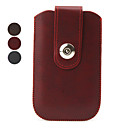 Protective Flip PU Leather Case with Buckle for iPhone 4, 4S, 3G, 3GS
