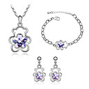Miniinthebox - US  Fashion Crystal With Platinum Plated Jewelry Set