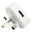Travel Adapter with USB Port for Apple Products (UK-Plug)