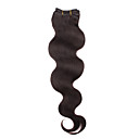 100% vierge cheveux remy 20 pouces fait la machine du corps d