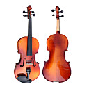 Glossy Solid Spruce Viola with BowRosinSoft Case