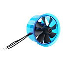 EDF Plus 8 Blades HL4508 2422-6000KV Brushless Motor with Fan for RC Helicopter