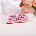 Personlized Lip Balm Tube Favors - Red Rose (Set of 12)
