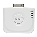 2000mah mimi alta potencia ángel portátil de batería externa para iPod y iPhone (blanco)