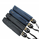 Windproof Pure Stripe Auto Umbrella