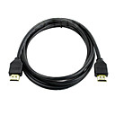 HDMI to HDMI Gold Plated Cable for HDTV PLASMA DVD (6Ft)