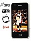 Großhandel F030 Dual-SIM-Karte Dual-Kamera Quad-Band GPS WiFi Java-TV Touchscreen Handy schwarz (sz00720282)
