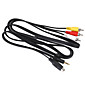 wholesale PC to TV Cable (S-Video + 3.5mm to Composite AV) 5 ft