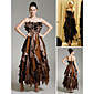wholesale Jenny Sheath/ Column Sweetheart Floor-length Chiffon/ Elastic satin Gossip Girl Fashion/ Cocktail Dress Season 3 (FSH0445)