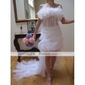 Ball Gown Strapless Asymmetrical Feathers/ fur Organza Wedding Dress