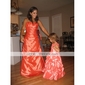 Ball Gown Scoop Tea-length Taffeta Flower Girl Dress 