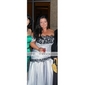 A-line Strapless Sleeveless Floor-length Taffeta Prom Dress