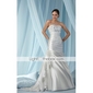 A-line/ Princess Sweetheart Court Train Taffeta Pick-up Wedding Dress