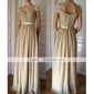 Chiffon A-line Floor-length Evening Dress