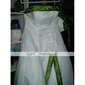 A-line Strapless Sleeveless Organza Satin Chapel Train Wedding Dress