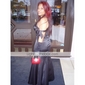 Trumpet/Mermaid Off-the-shoulder Floor-length Satin Evening Dress 
