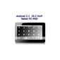10 Inch HD Touchscreen Android 2.1 Tablet with WiFi (1GHZ Processor)