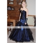 Trumpet/ Mermaid Sweetheart Floor-length Sequined Tulle Prom Dress