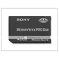 8GB de memória Stick PRO Duo e cartão de memória Memory Stick Duo Adaptador