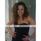 Column One Shoulder Sweep Train Chiffon Over Stretch Satin Evening Dress inspired by Jennifer Aniston at Golden Globe  