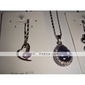 hermosa plata de ley 925 con CZ platino cúbicos decoración zirconia colgante plateado (0.801 a 11.791)