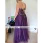 LUJZA - Robe de Soirée et de Cérémonie Satin Tulle
