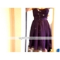 A-line Sweetheart Knee-length Chiffon Bridesmaid Dress
