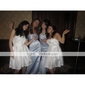 A-line Strapless Short/  Mini Taffeta Bridesmaid/ Little Black/ Wedding Party/ Homecoming Dress