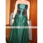 LUJZA - Vestido de Noche o de Fiesta de Satén y Tul