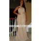 Chiffon Sheath/ Column One Shoulder Court Train Evening Dress inspired by Cat Deeley at Emmy Award