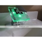 Color Changing LED Waterfall Bathroom Sink Faucet (Chrome Finish)